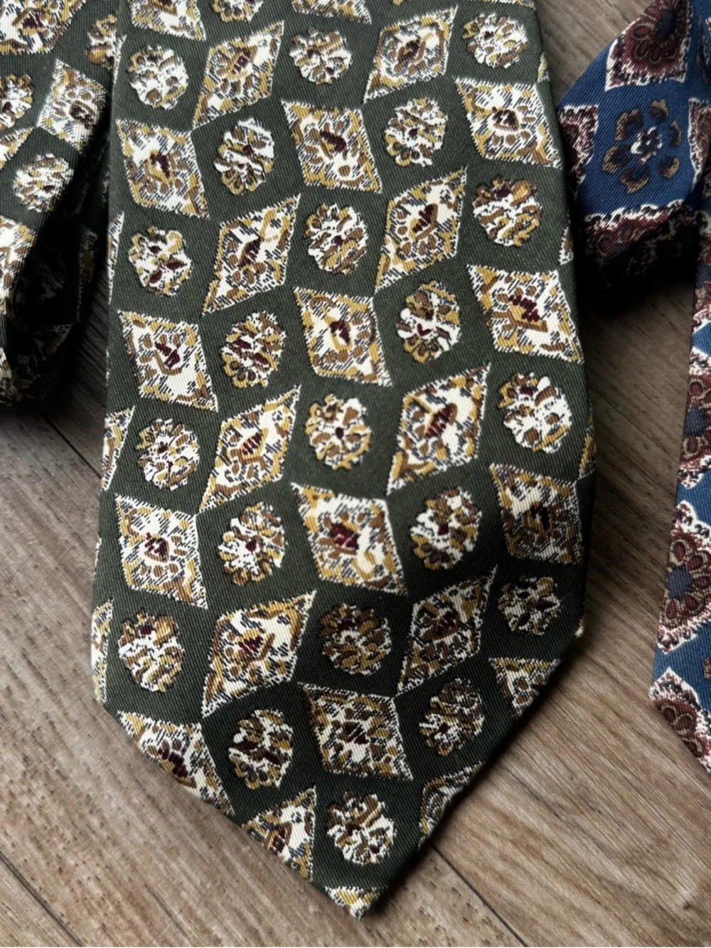 Ermenegildo Zegna silk tie set of two